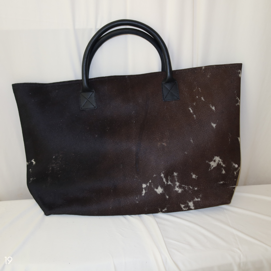 Cowhide tote # 19