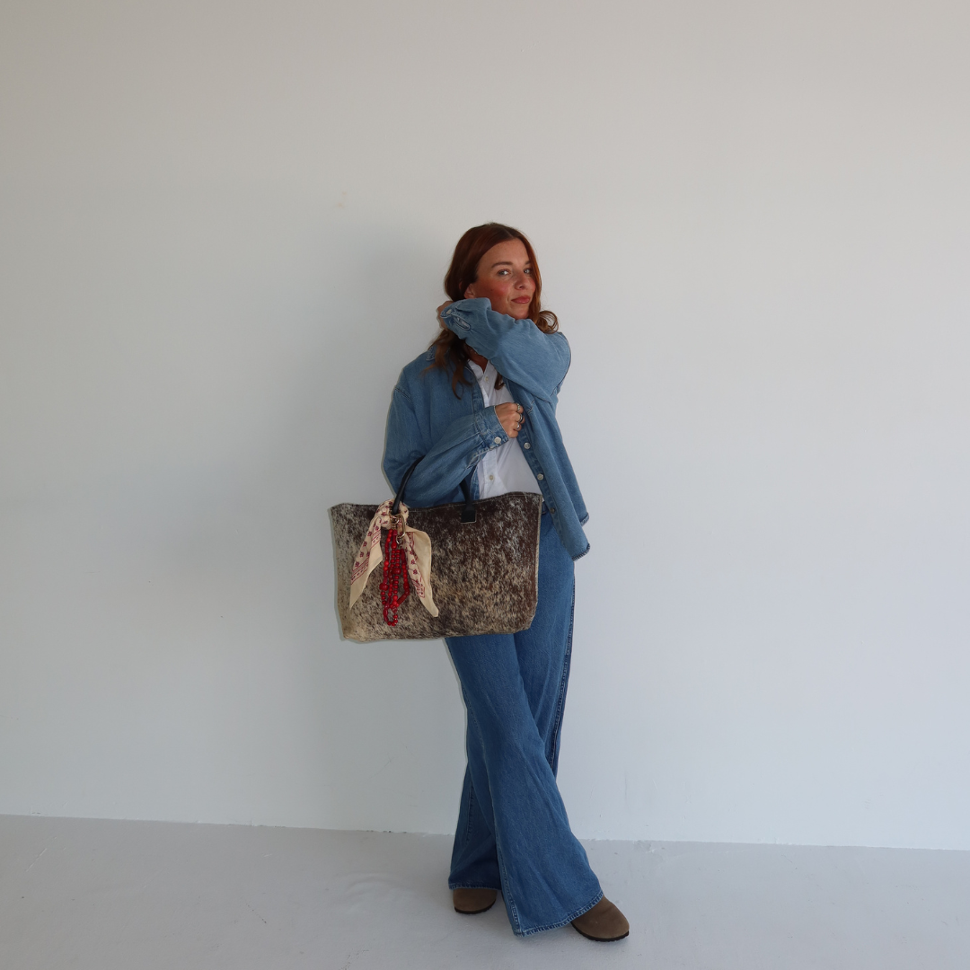 Cowhide Tote #2