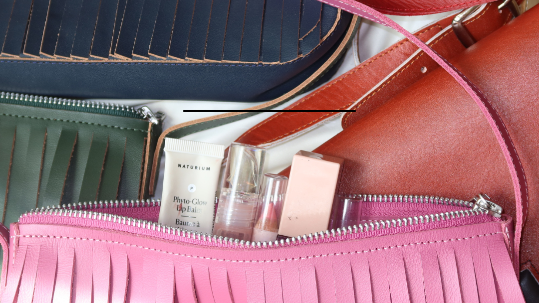 Paloma Fringe in Navy Blue