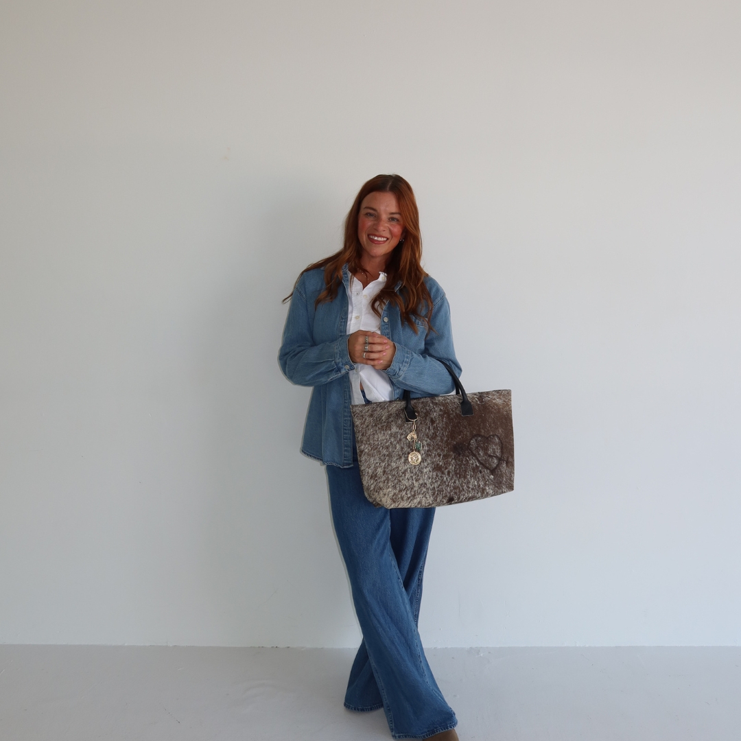 Cowhide Tote #4