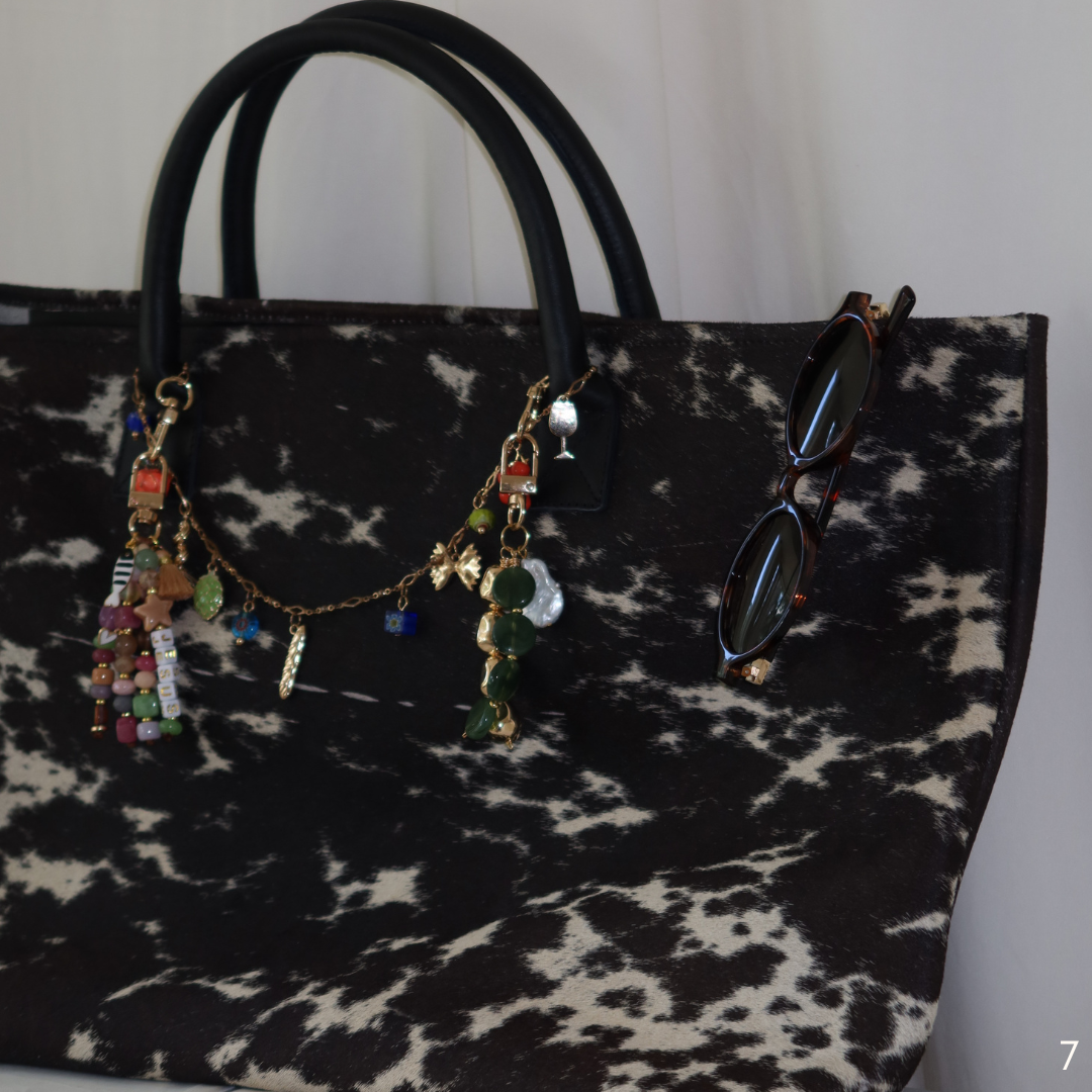 Cow Hide Tote #7