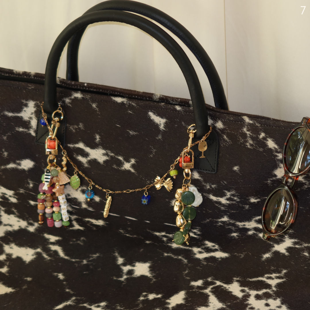 Cow Hide Tote #7