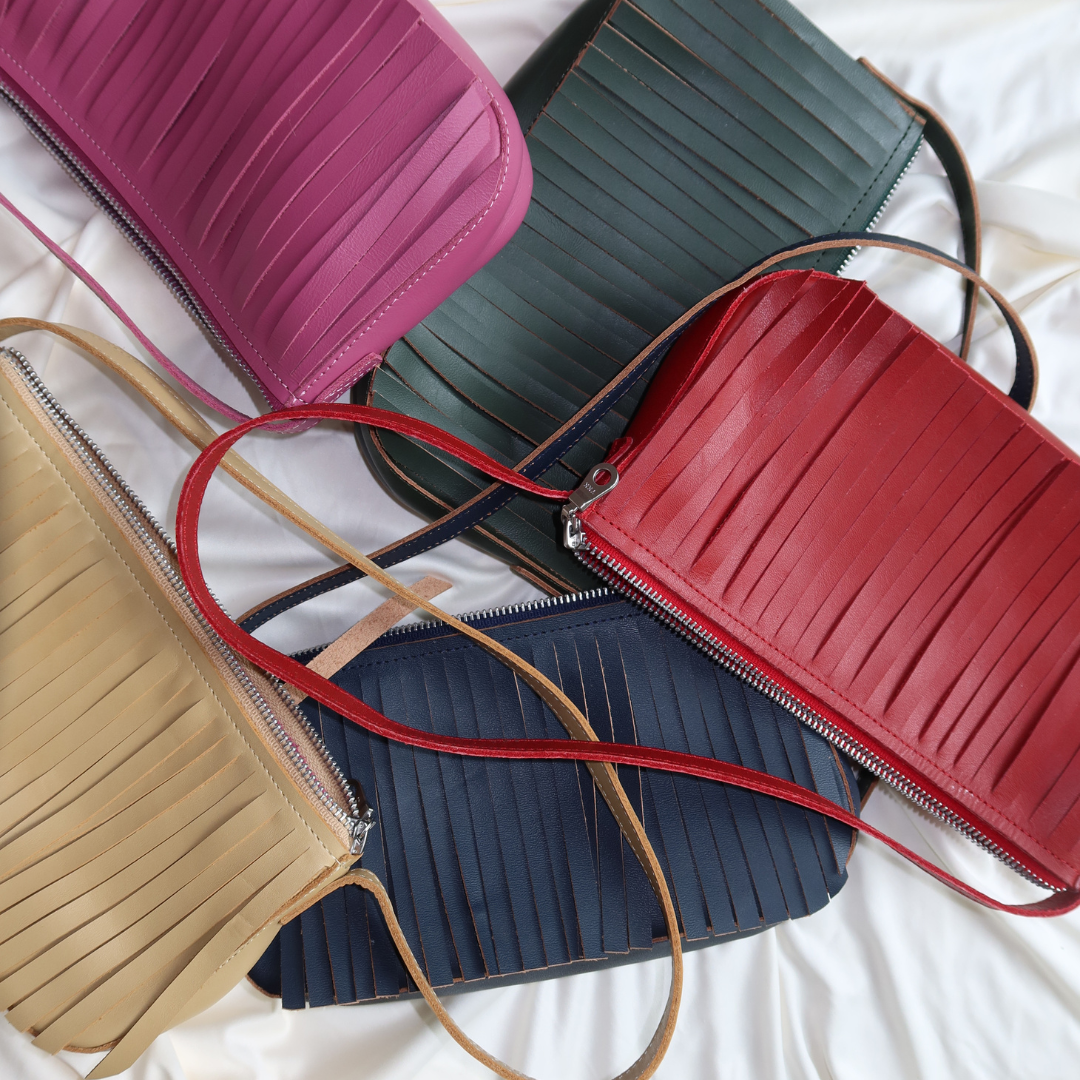 Paloma Fringe in Red