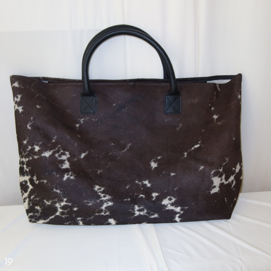 Cowhide tote # 19