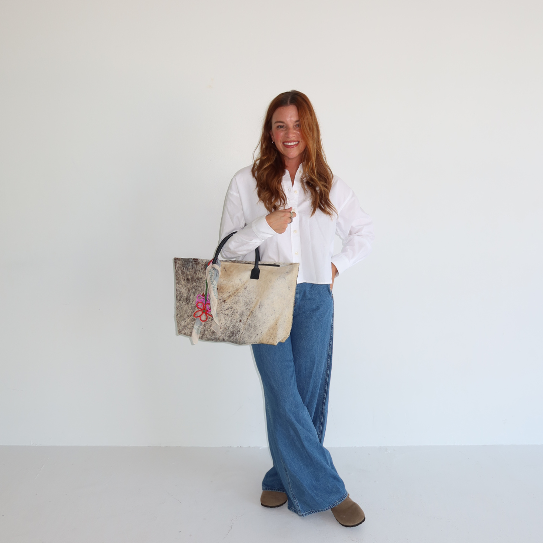 Cowhide Tote #5