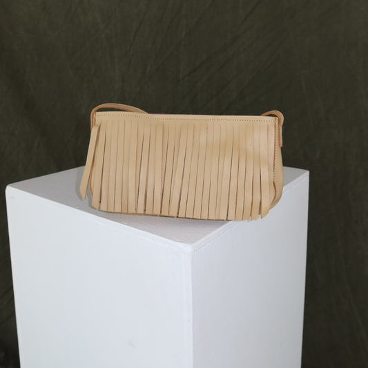 Paloma Fringe in Beige